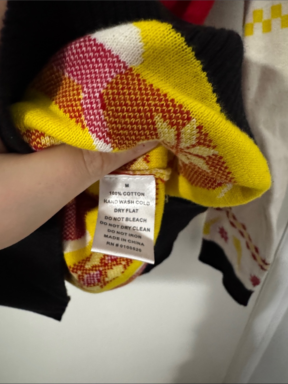 Welovefine Men’s Medium Pikachu Red & Yellow Ugly Christmas Sweater - Picture 3 of 10